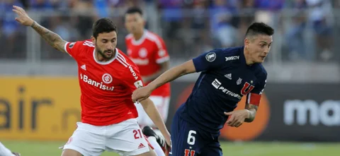 Libertadores | U. de Chile, con uno menos, empató contra Inter de Porto Alegre