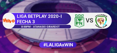 Liga BetPlay | Nacional defiende su liderato frente a un Jaguares necesitado