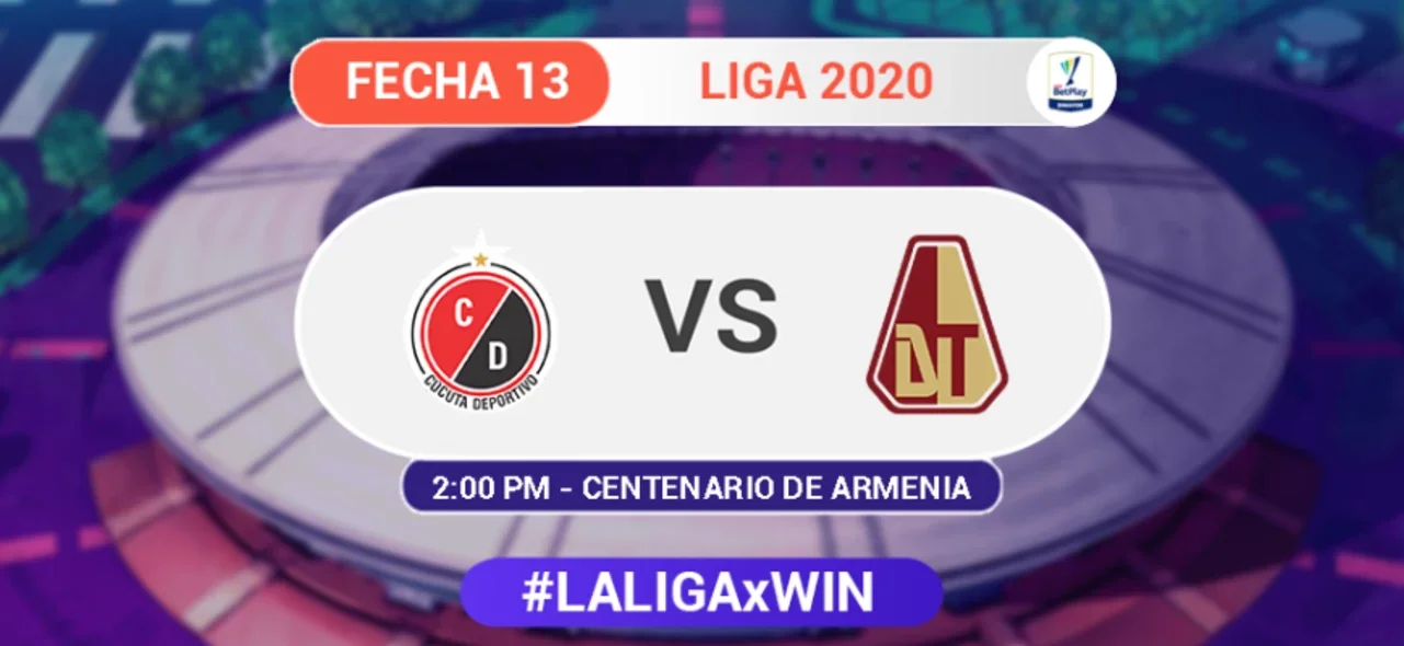 Liga BetPlay | Tolima, en defensa del liderato e invicto, visita a un necesitado Cúcuta