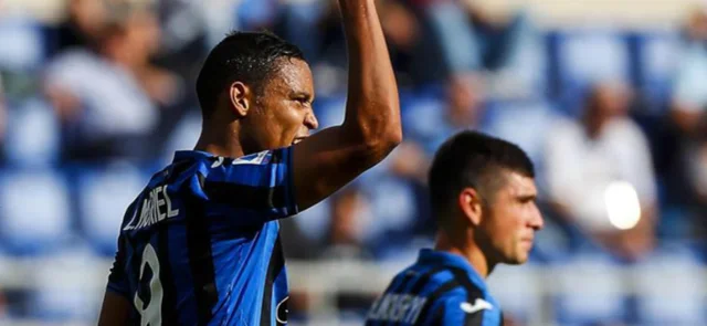 Luis Muriel se reportó con doblete en el empate entre Atalanta y Lazio