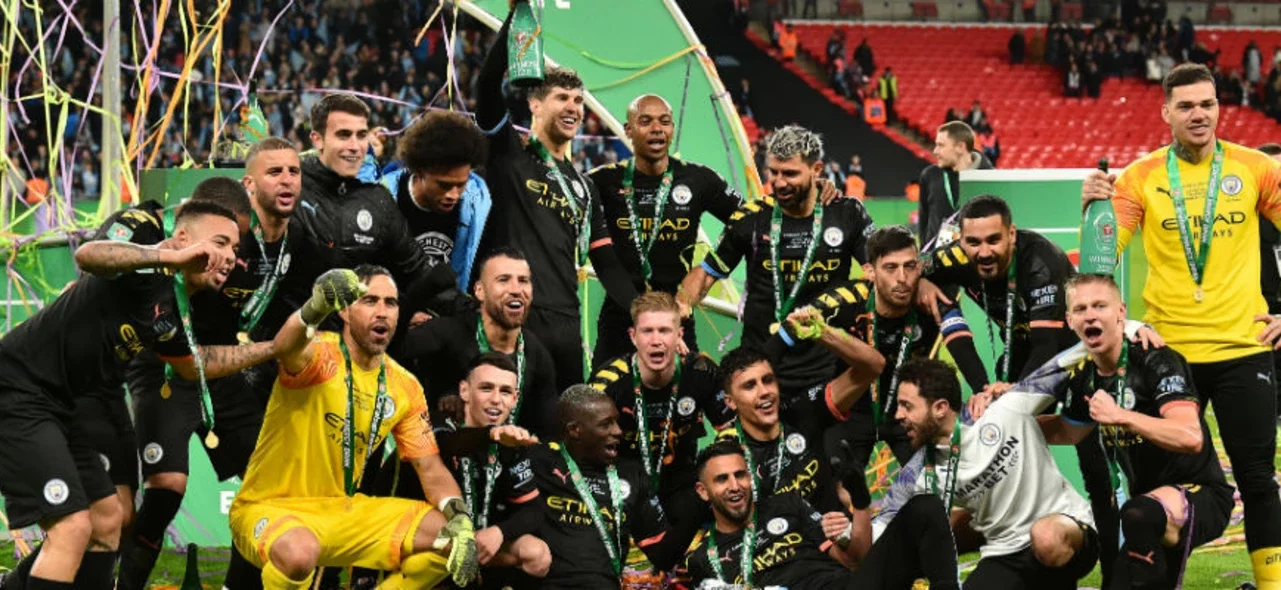 Manchester City venció a Aston Villa y ganó la Copa de la Liga por tercera vez seguida