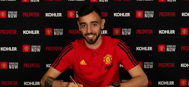 Manchester United hizo oficial el fichaje de Bruno Fernandes