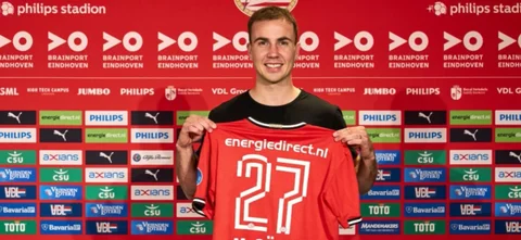 Mario Götze firmó contrato por 2 años con PSV Eindhoven
