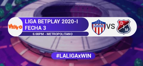 Medellín busca su segundo triunfo consecutivo frente a un Junior fuerte de local