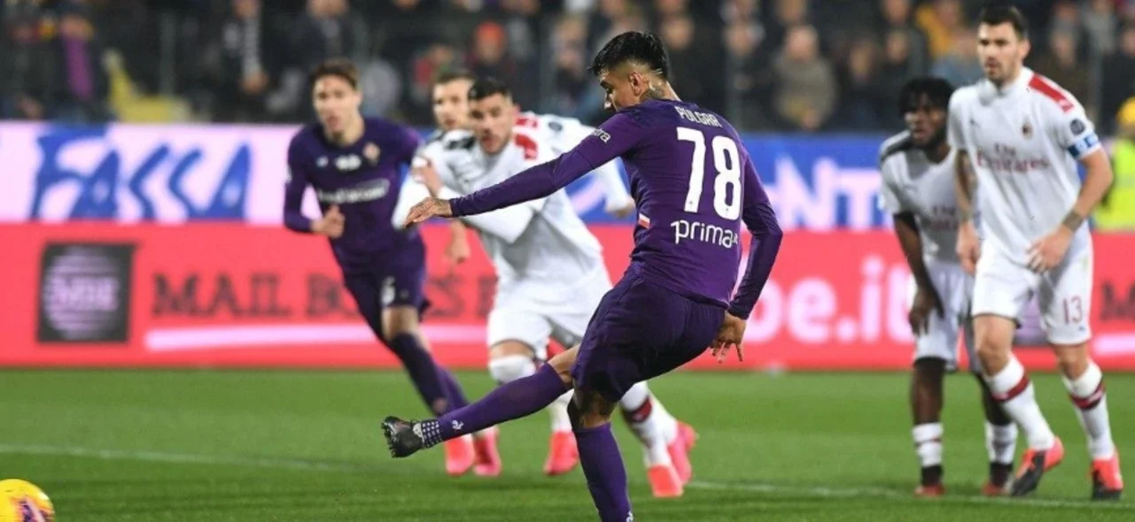 Milán igualó con Fiorentina y salió de los puestos de competiciones europeas