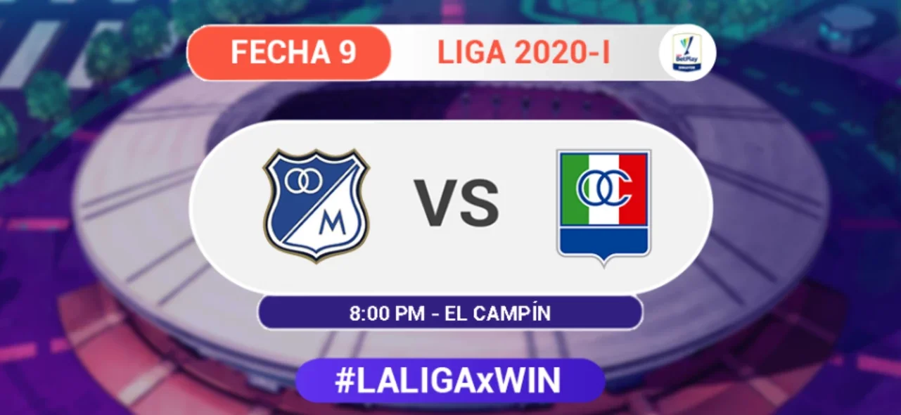 Millonarios recibe a Once Caldas en busca de su segundo triunfo en la Liga BetPlay