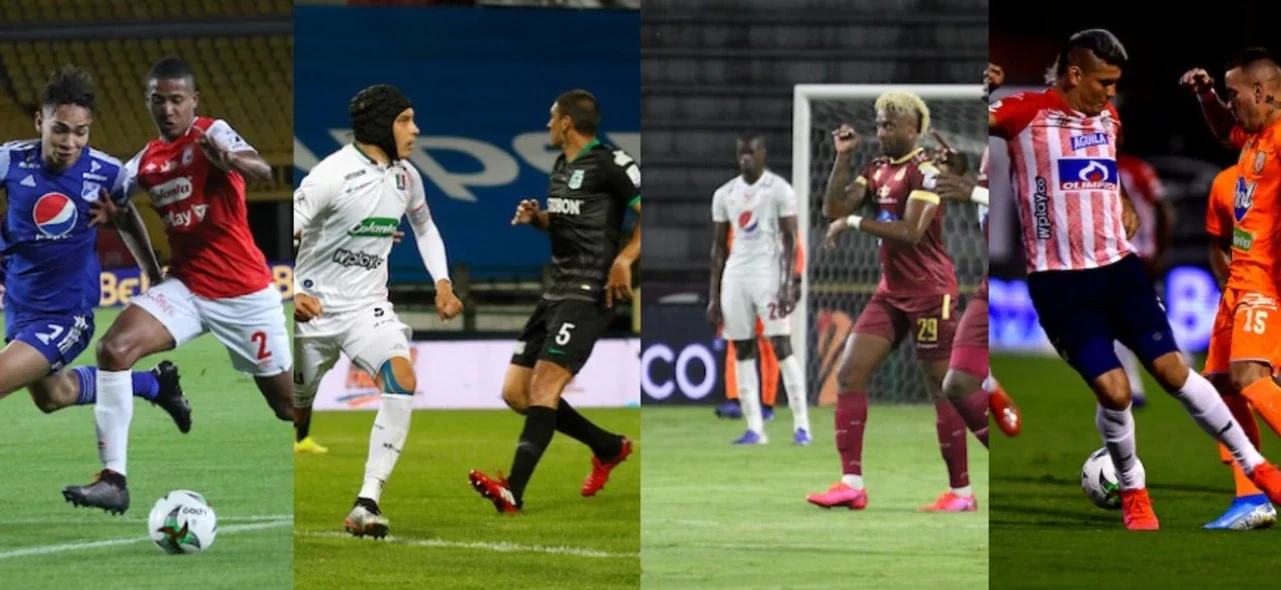 Millonarios y Santa Fe empataron en el clásico; Nacional, América y Junior cayeron