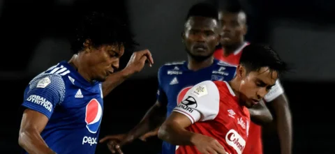 Millonarios y Santa Fe repartieron puntos en el primer clásico de 2020