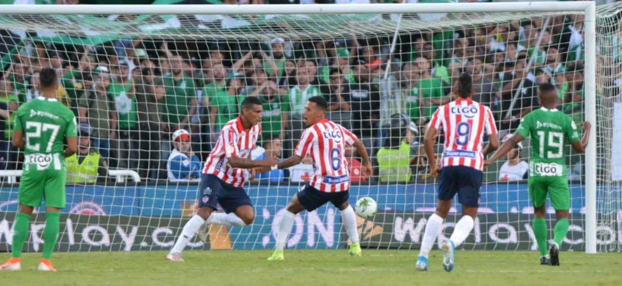 Nacional vs. Junior | Gol y resumen del triunfo ‘tiburón’ en el Atanasio