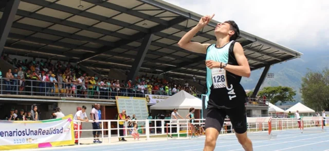Pedro Marín logró récord en el Campeonato Nacional de Atletismo