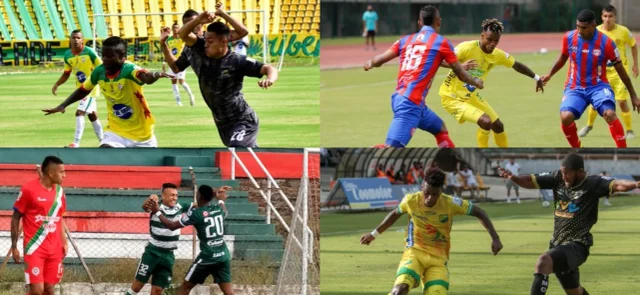 Real Cartagena y Unión Magdalena cosecharon empates; Cortuluá y Huila cayeron