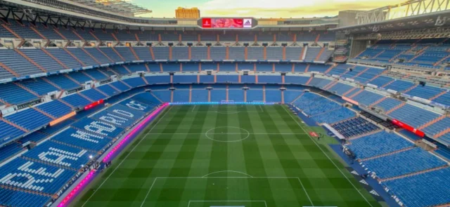 Real Madrid cedió su estadio para almacenar insumos sanitarios en la lucha del COVID-19