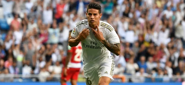 Real Madrid convocó a James Rodríguez para el juego de Copa del Rey ante Unionistas