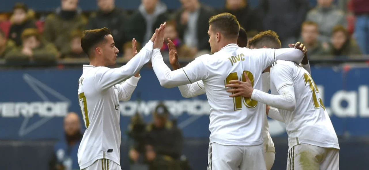 Real Madrid goleó a Osasuna de visitante y se afirmó en el liderato de LaLiga