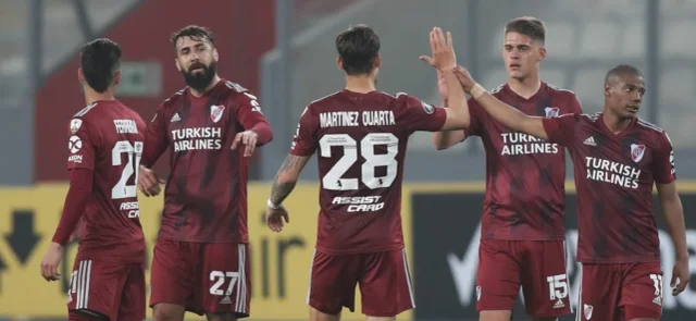 River, con Borré y Carrascal, derrotó a domicilio a Binacional en la Libertadores