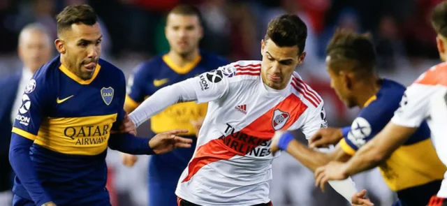 River y Boca juegan su último partido previo al superclásico de Copa Libertadores