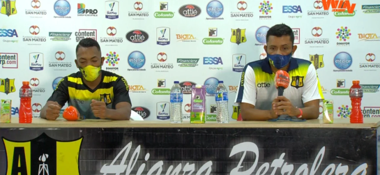 Rueda de prensa de Alianza Petrolera tras su encuentro contra Medellín