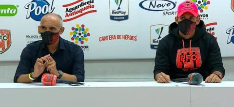 Rueda de prensa de Envigado tras su partido contra América