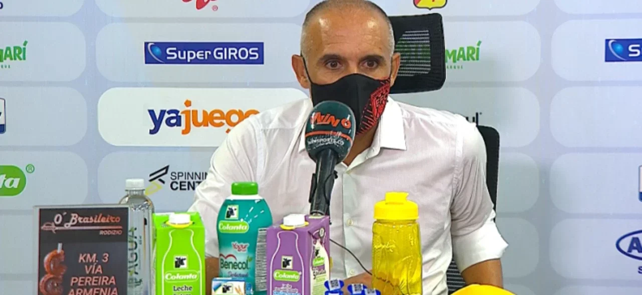 Rueda de prensa de Envigado tras su partido contra Pereira