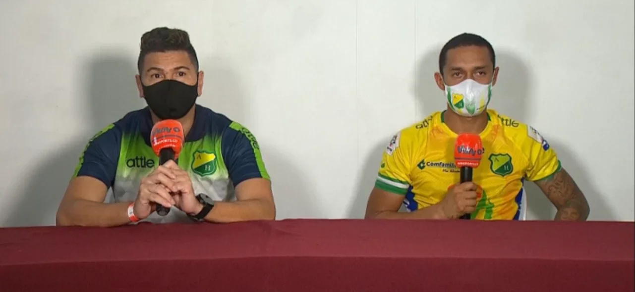 Rueda de prensa de Huila tras su partido contra Real San Andrés