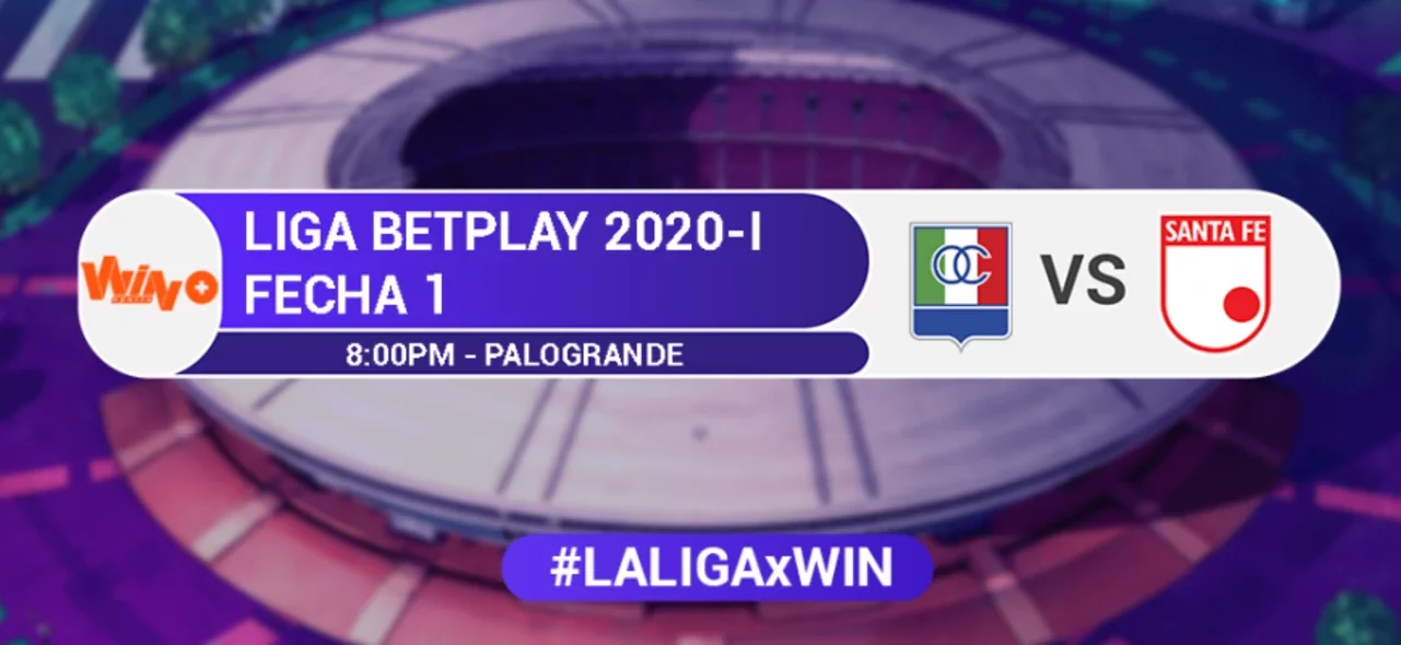 Santa Fe, a empezar con pie derecho la Liga BetPlay Dimayor en su visita a Once Caldas