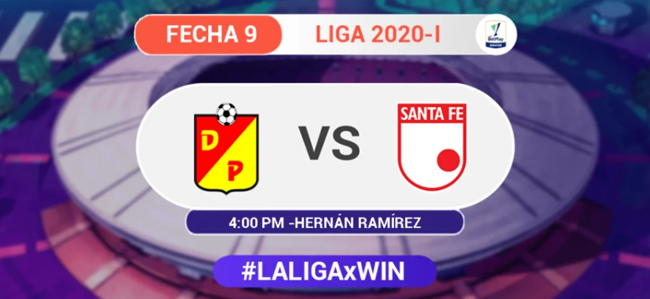 Santa Fe visita a Pereira buscando afianzar su buena racha en Liga BetPlay