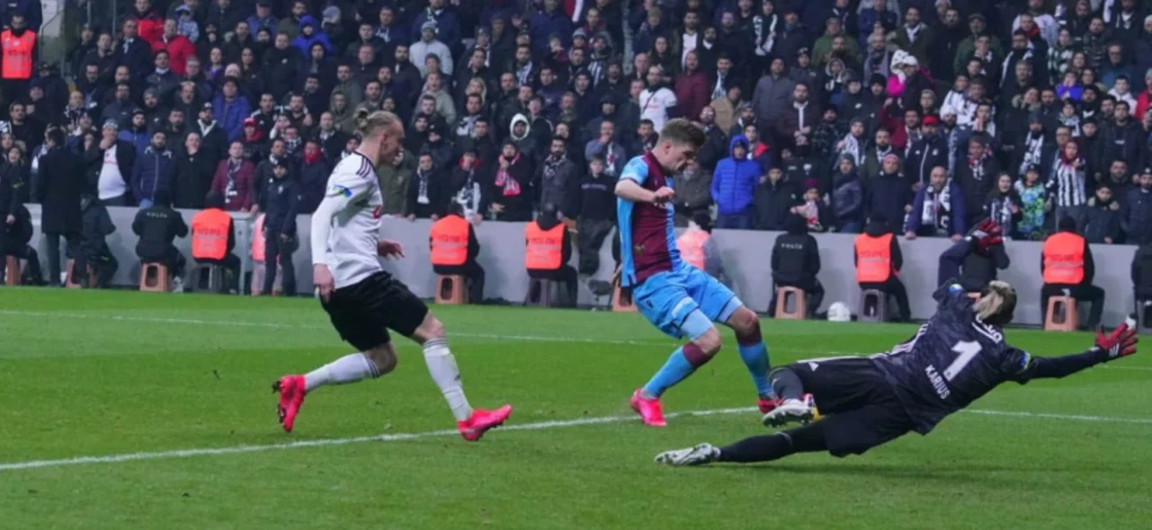 Superliga Turca | Trabzonspor, en el último minuto, empató en casa de Besiktas