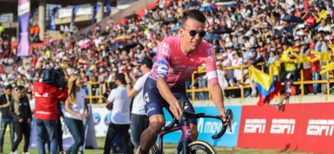 Tour Colombia | Education First de Rigoberto Urán ganó la contrarreloj por equipos