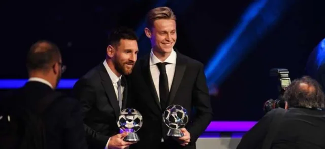 Van Dijk tuvo una gran temporada, pero elegiría a Messi para el Balón de Oro: De Jong