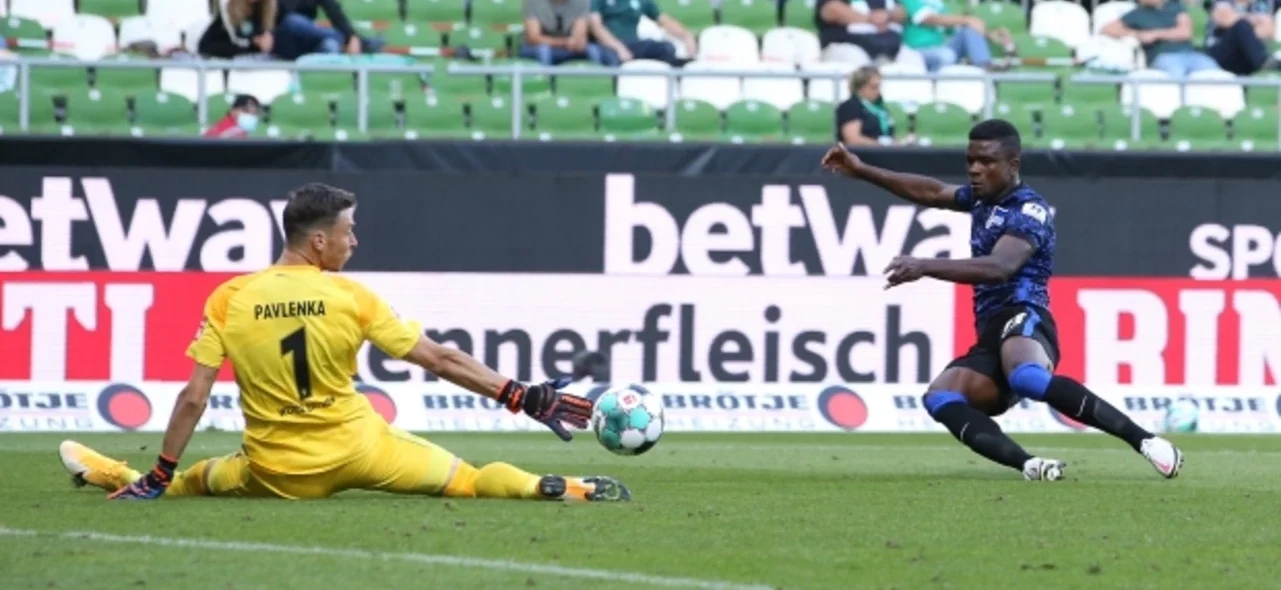 Bundesliga | Mira aquí el gol de Jhon Córdoba en la victoria de Hertha de Berlín