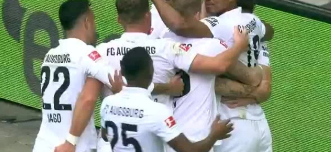 Bundesliga | Mira aquí los goles de la victoria de Augsburgo frente a Borussia Dortmund