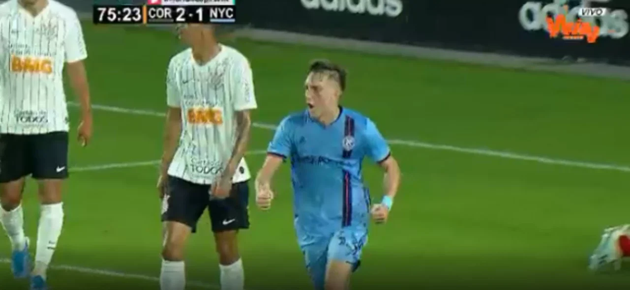Con este autogol, Bruno descuenta para New York frente a Corinthians