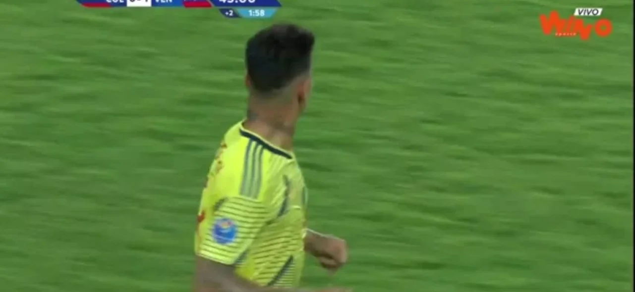 Mira aquí el gol de Carrascal frente a Venezuela narrado por el 'Cantante del Gol'