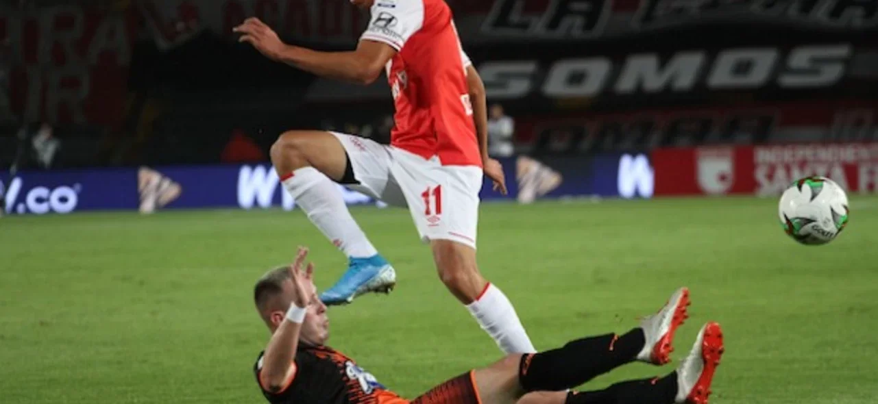 Mira aquí los goles de la igualdad entre Santa Fe y Envigado en El Campín