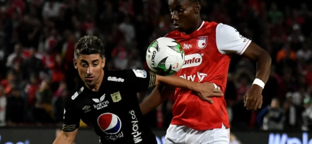 Mira aquí los goles de la victoria de Santa Fe frente a América de Cali