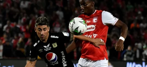 Mira aquí los goles de la victoria de Santa Fe frente a América de Cali