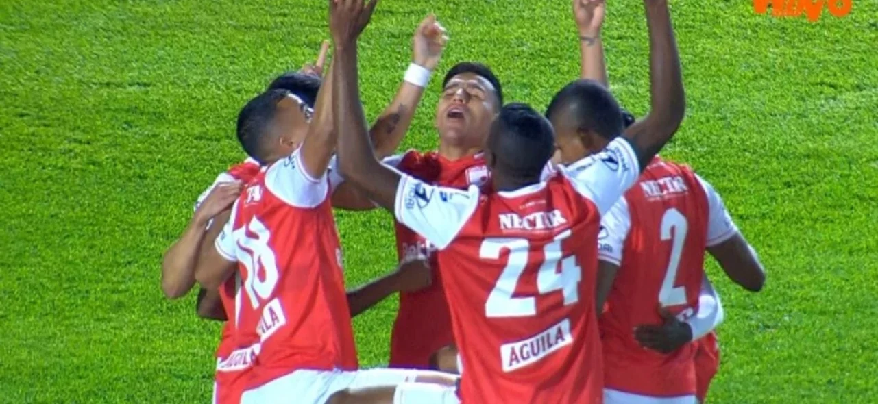Mira aquí los goles de la victoria de Santa Fe frente a Junior en El Campín