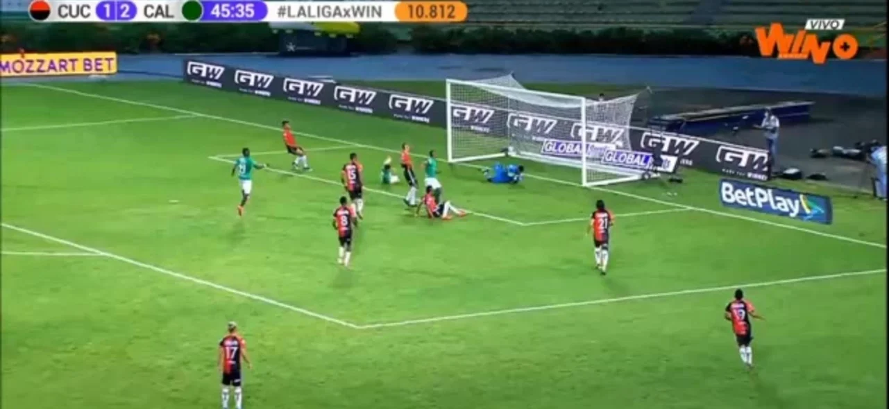 Mira aquí los goles del empate entre Cúcuta y Cali