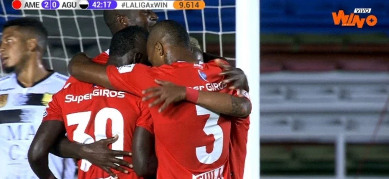 Observa aquí los goles de la victoria de América contra Águilas Doradas