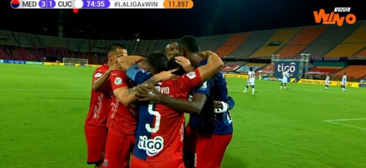 Observa aquí los goles de la victoria de Medellín contra Cúcuta