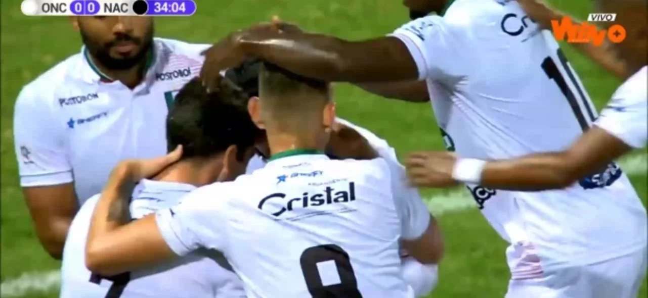Observa aquí los goles de la victoria de Once Caldas frente a Nacional