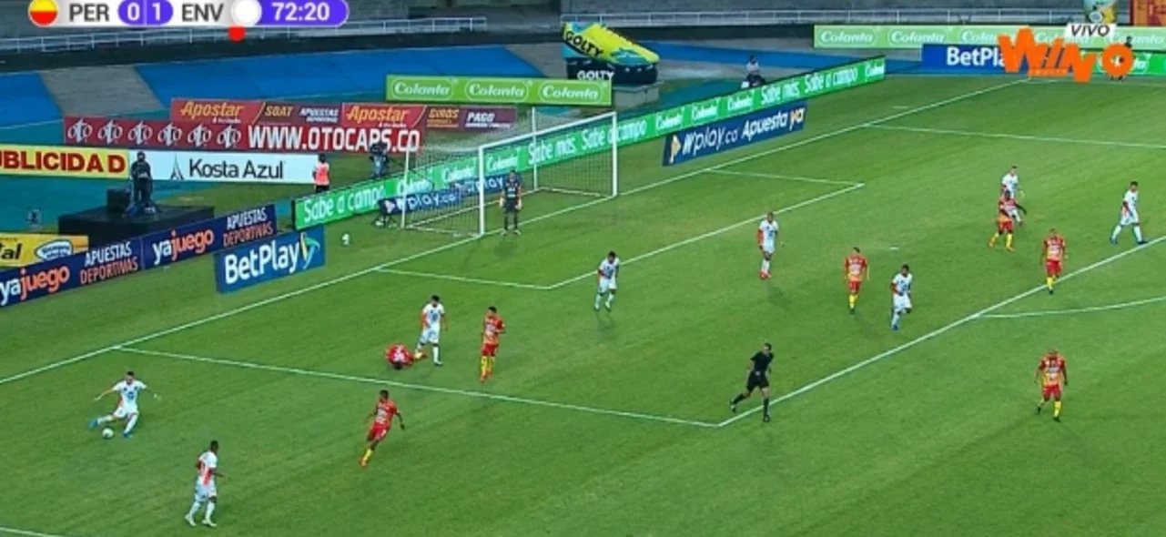 Observa aquí los goles del empate entre Pereira y Envigado
