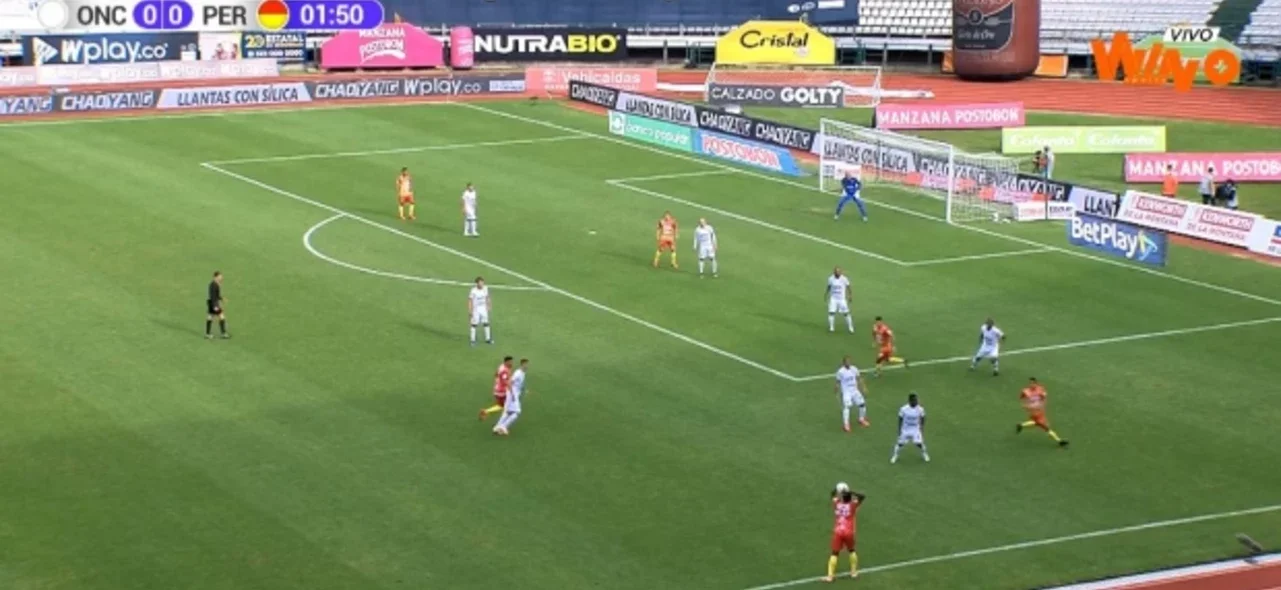 Observa aquí los goles del empate entre Pereira y Once Caldas