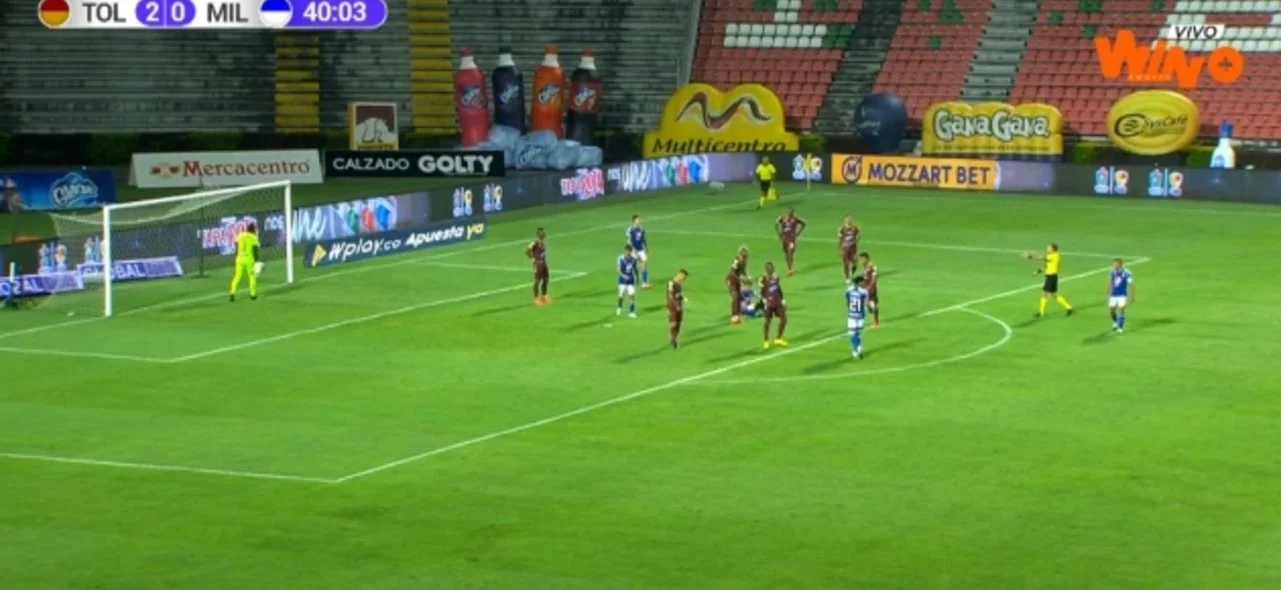 Observa aquí los goles del empate entre Tolima y Millonarios