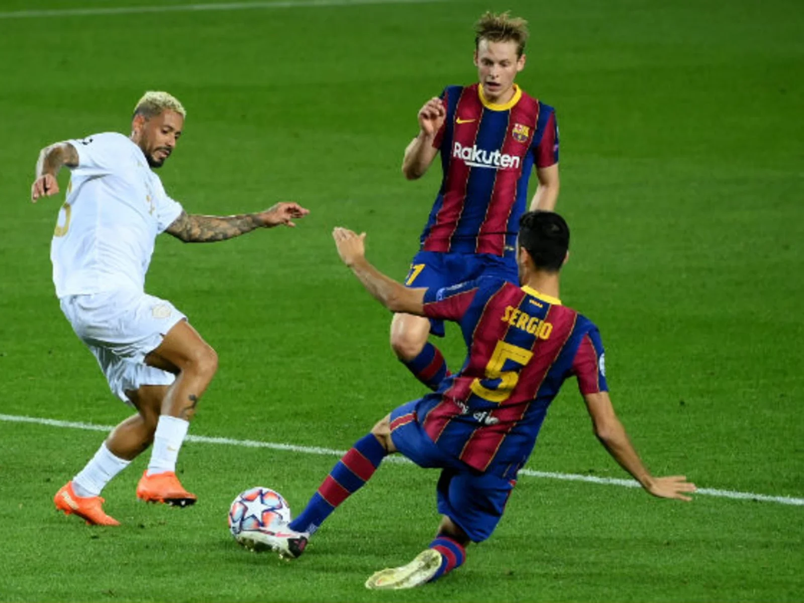 Barcelona en juego ante Ferencvaros / Foto AFP