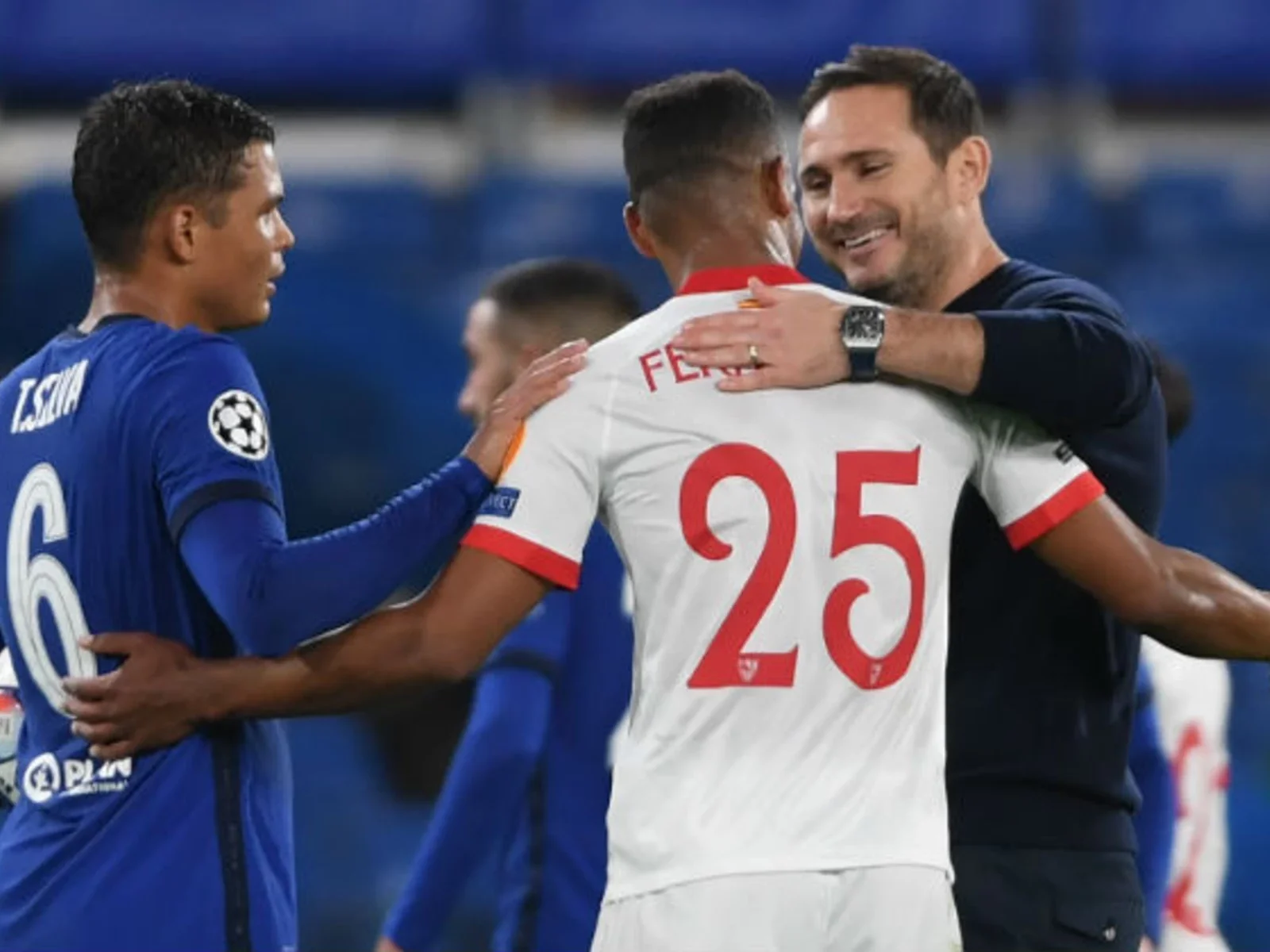 Chelsea y Sevilla en el empate sin goles / Foto AFP