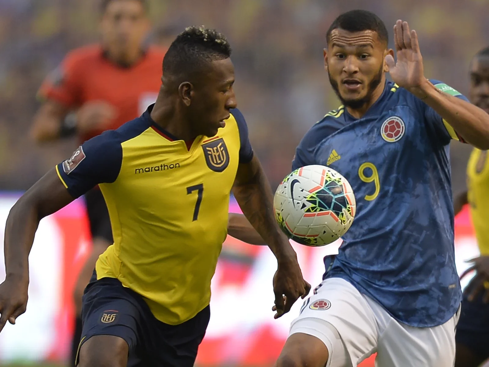 Ecuador 6-1 Colombia - Eliminatorias Catar 2022 / Foto AFP