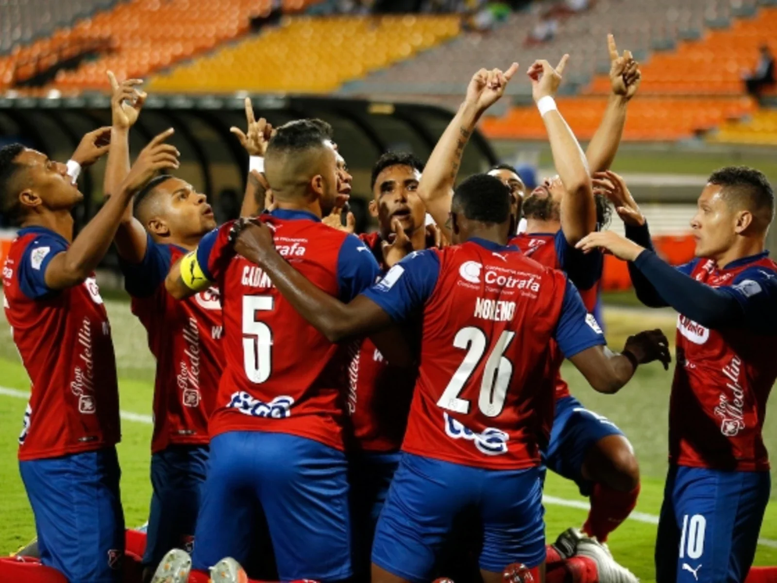 Medellín se adelantó en el marcador / Foto VizzorImage