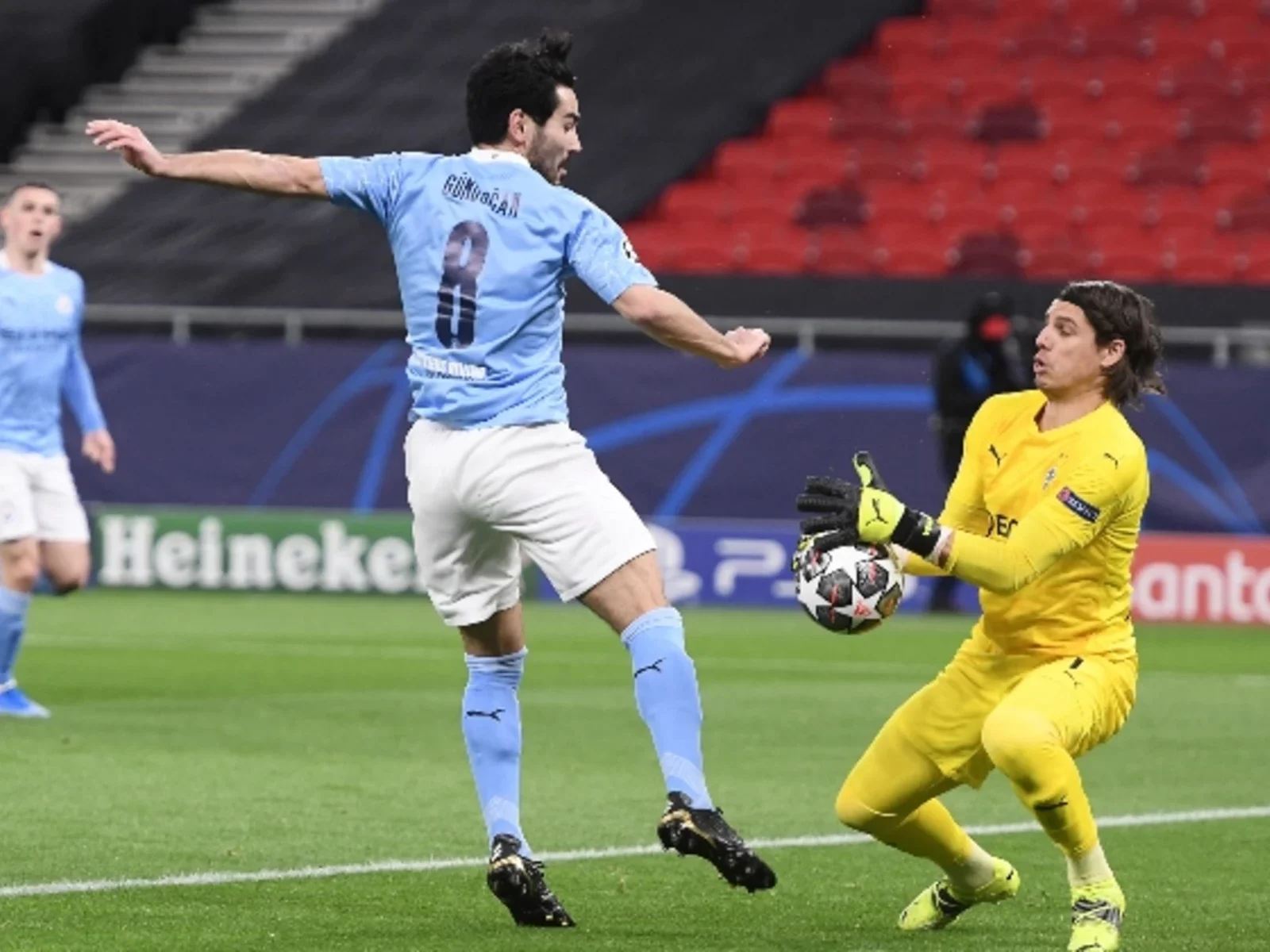 Los dirigidos por Guardiola superaron 2-0 a los alemanes en los octavos vuelta. / Foto: AFP