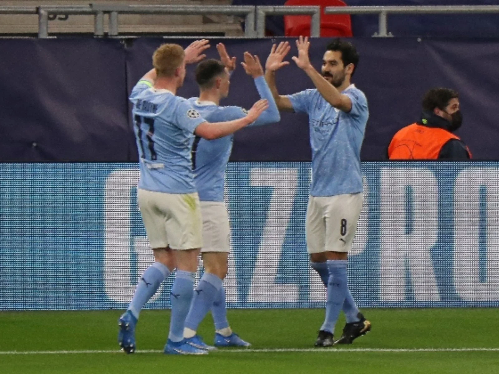 De Bruyne y Gündogan anotaron en el juego de vuelta. / Foto: AFP